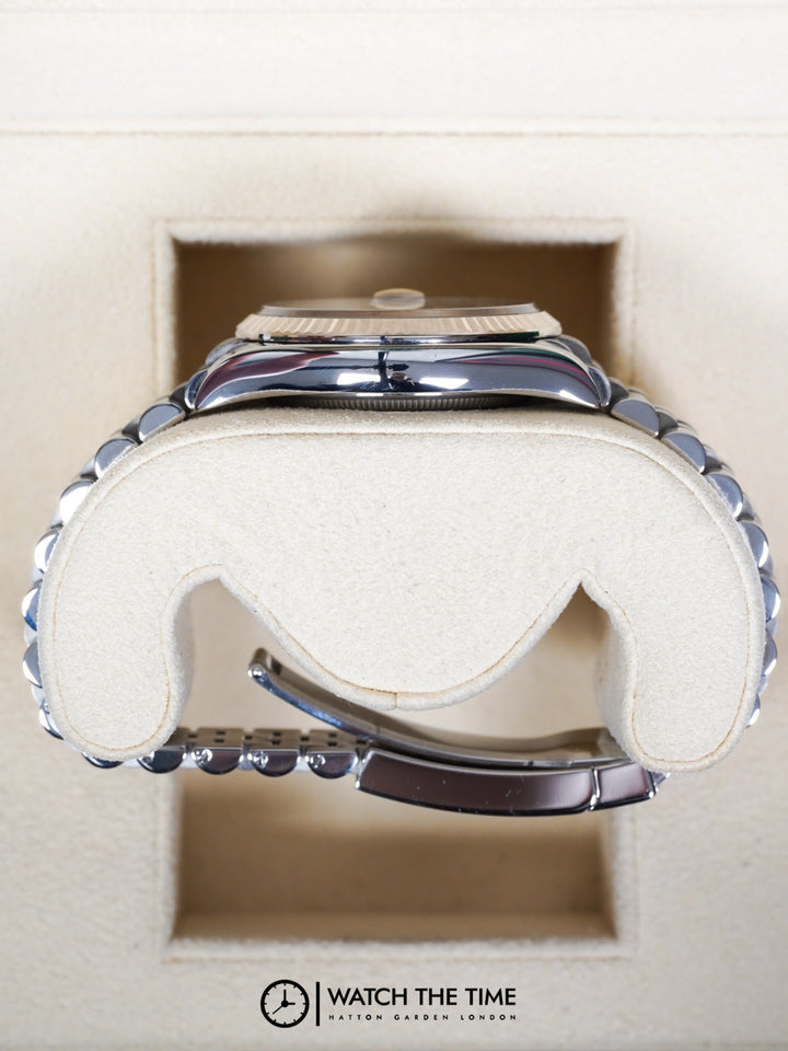 Rolex Datejust 36 126234 Green Palm Stainless Steel & White Gold - 2022