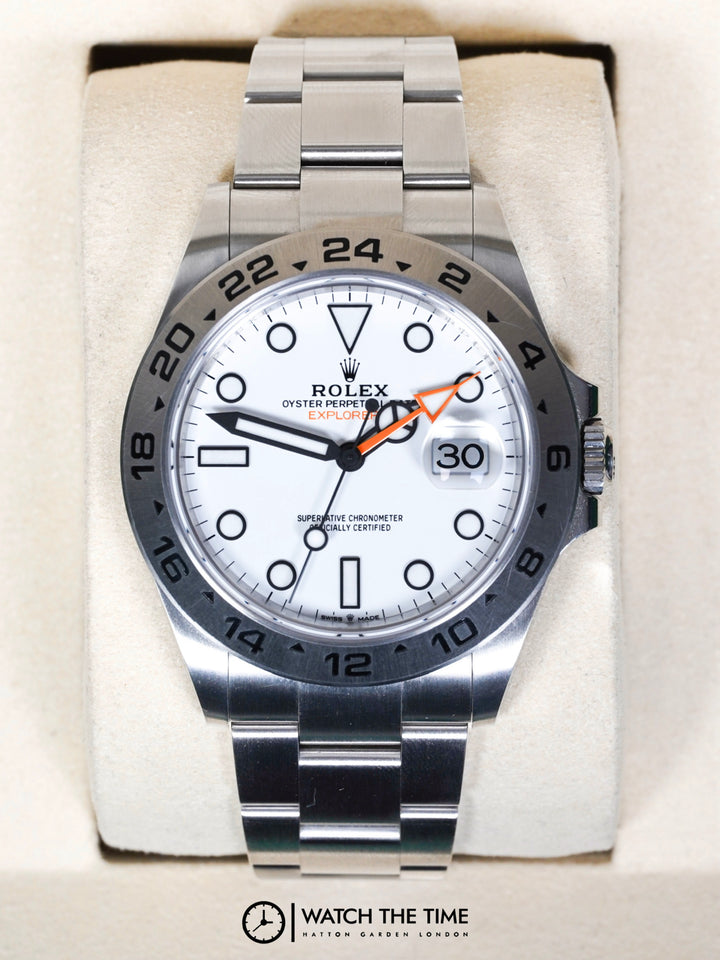 Rolex Explorer 2 226570 White Stainless Steel 42 - 2025