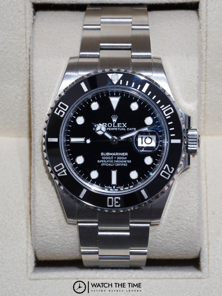 Rolex Submariner Date 41 Black Stainless Steel - 126610LN - 2023
