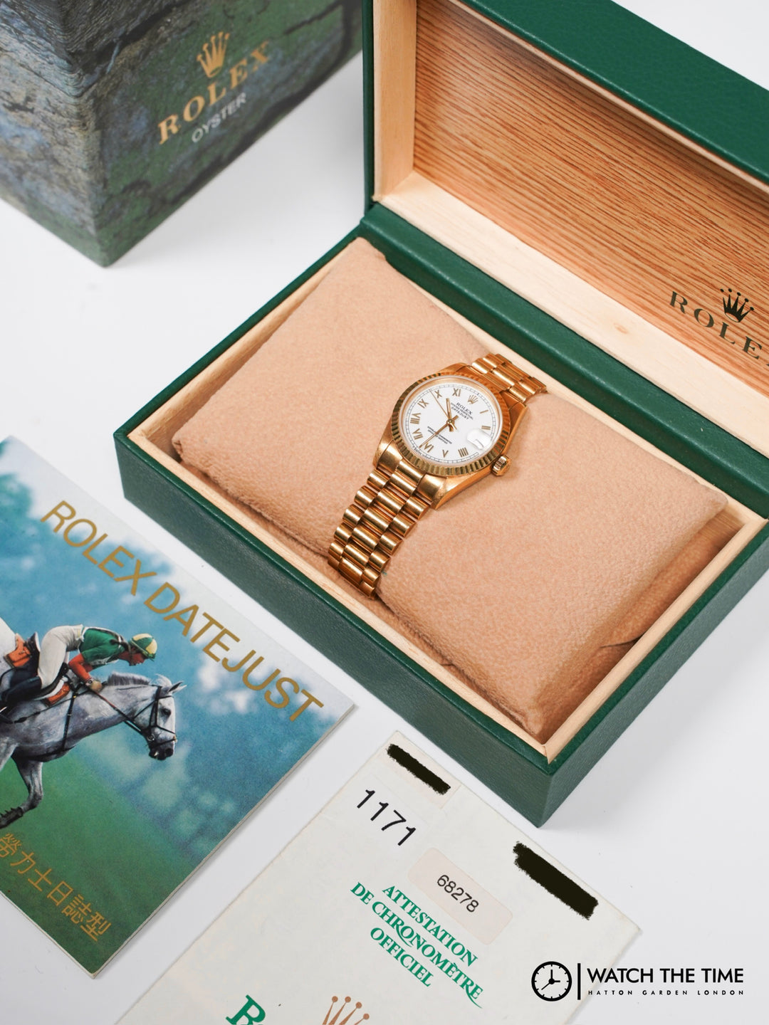 Rolex Datejust 68278 White Roman 31 - 1998