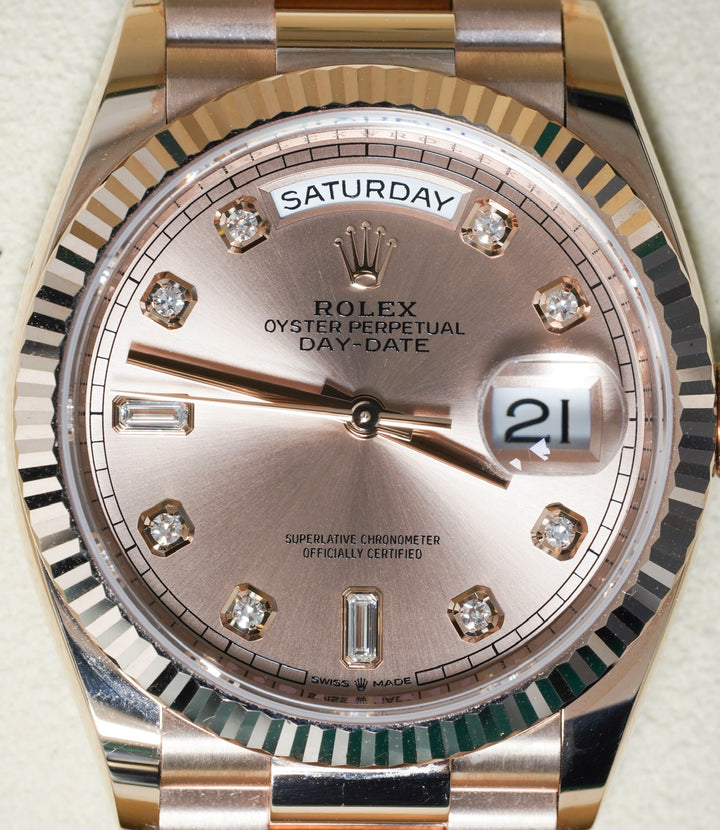 Rolex Day-Date 128235 Sun-Dust Diamond 36 - 2022