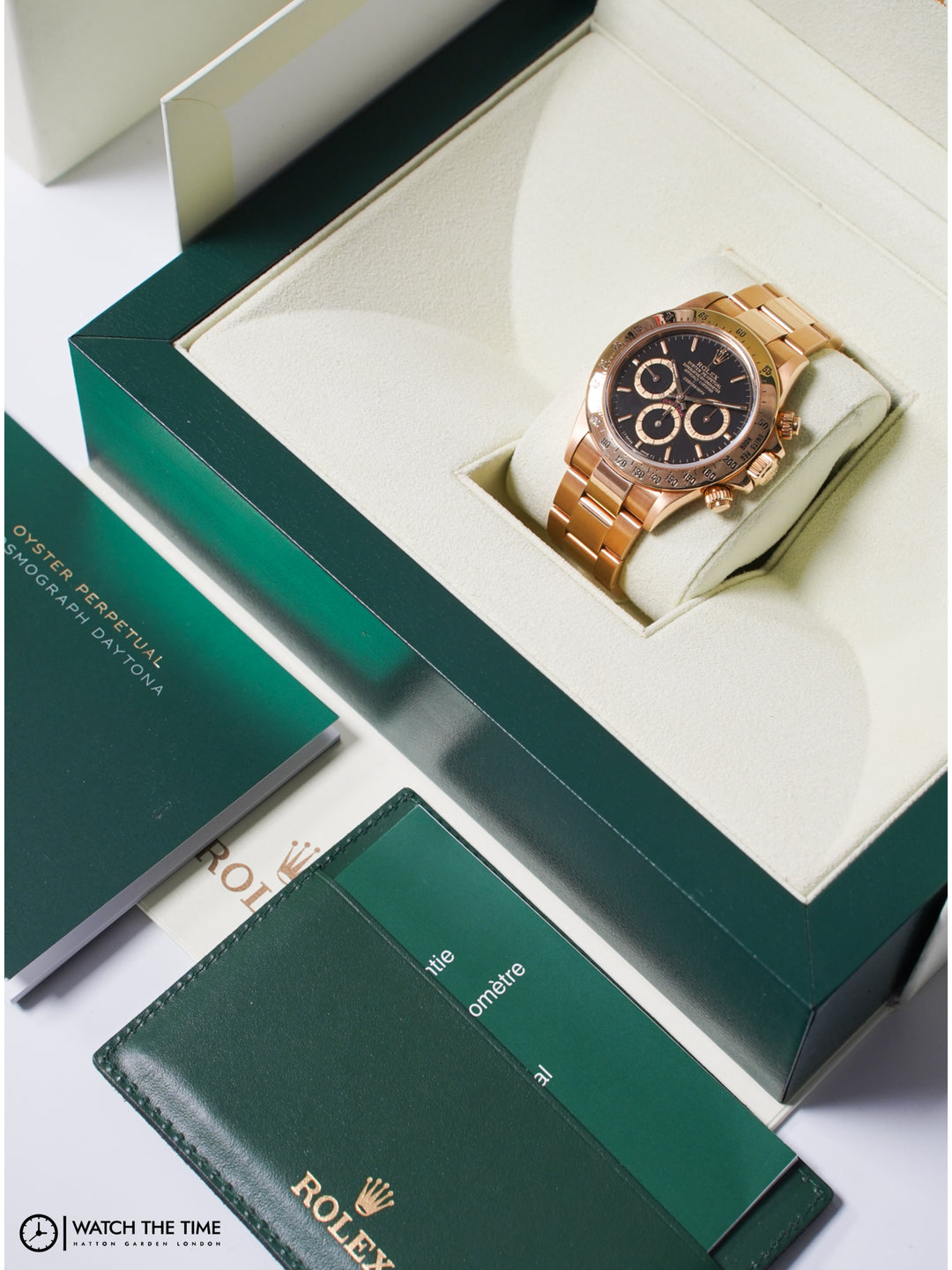 Rolex Daytona Zenith 16528 Yellow Gold