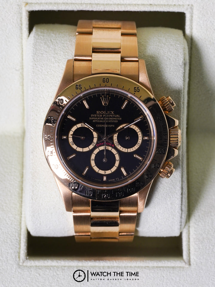Rolex Daytona Zenith 16528 Yellow Gold