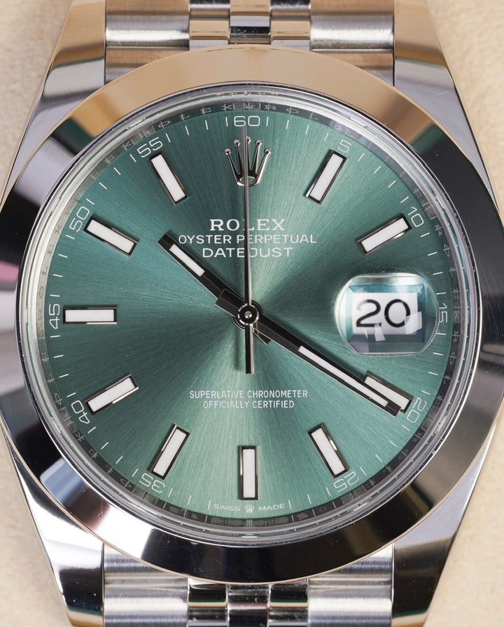 Rolex Datejust 126300 Mint Green 41 - 2025