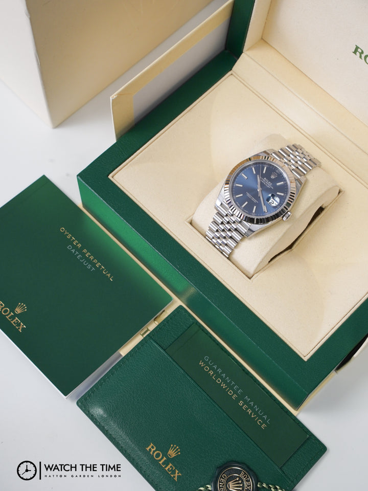 Rolex Datejust 126334 Blue 41 - 2018