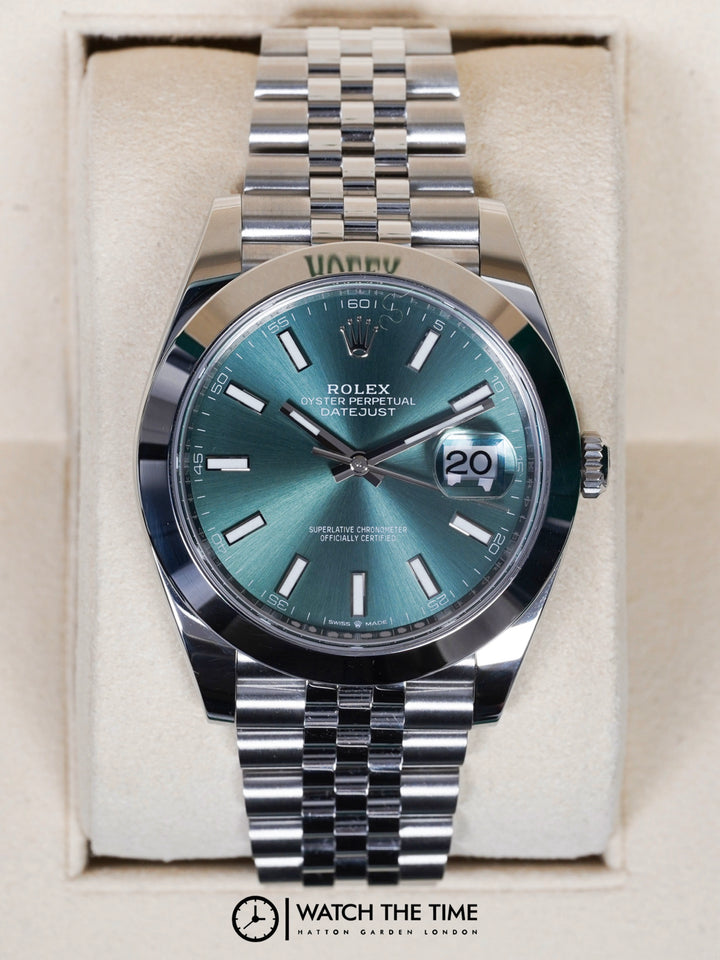 Rolex Datejust 126300 Mint Green 41 - 2025