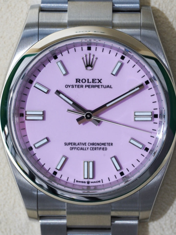 Rolex Oyster Perpetual 36 126000 Pink Dial Stainless Steel - 2025