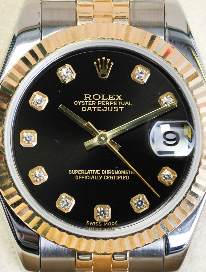Rolex Datejust 178273 Black Diamond 31 - 2006
