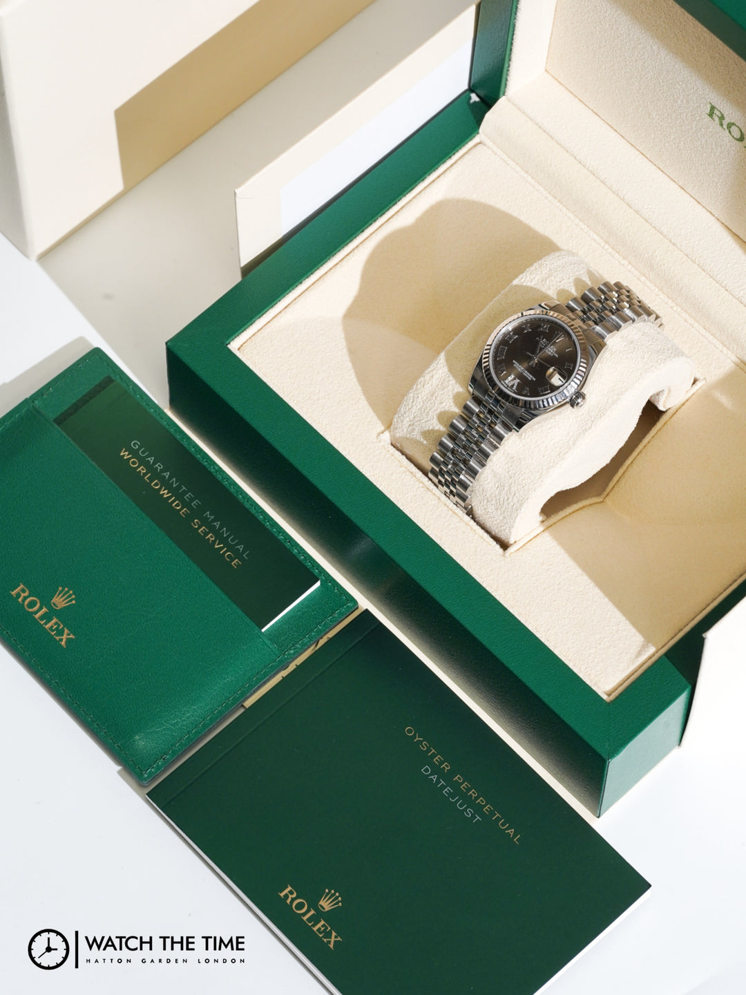 Rolex Datejust 178274 Diamond Olive Green - 2017