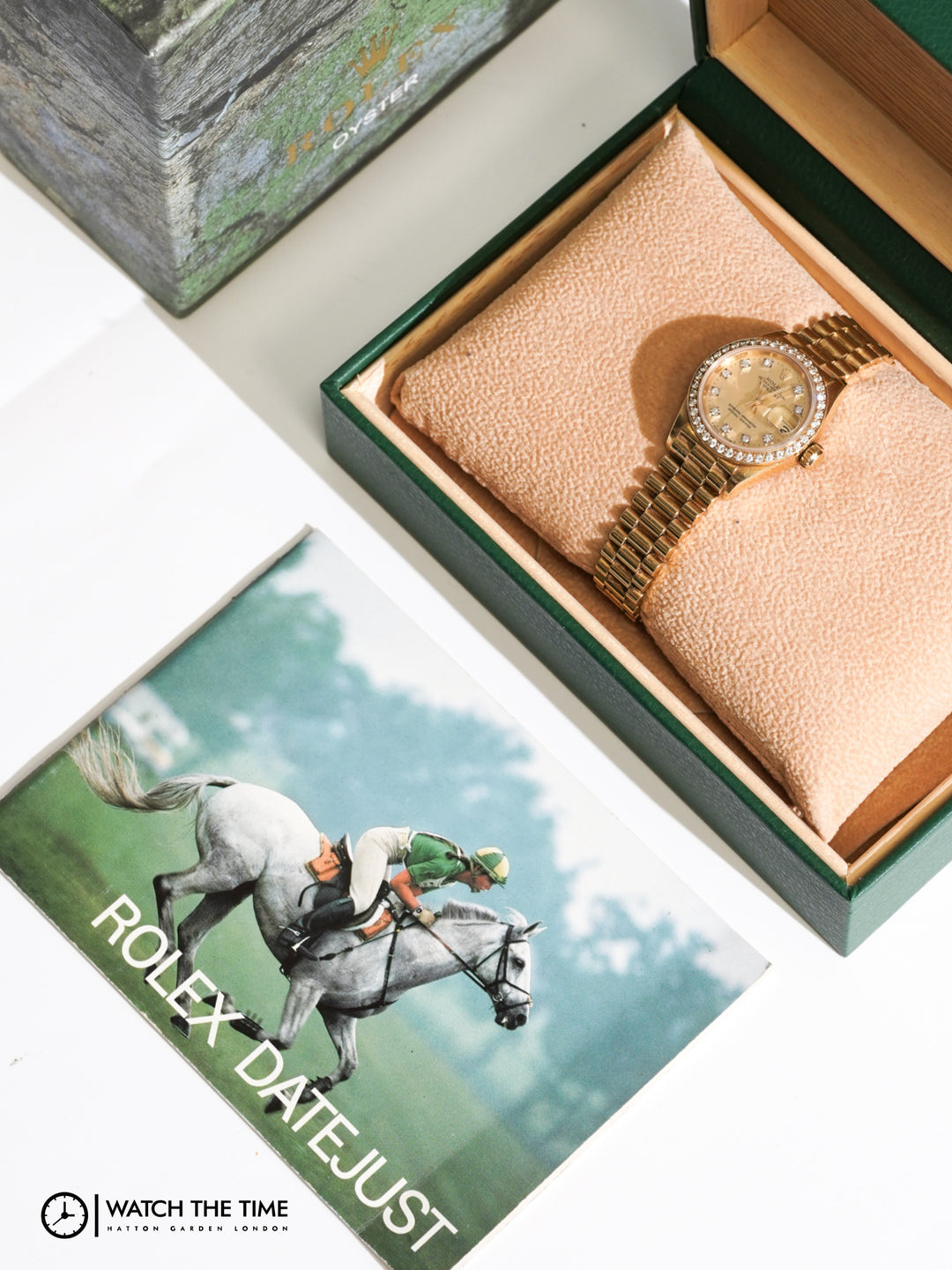 Rolex Datejust 69138 Champagne Diamond RBR