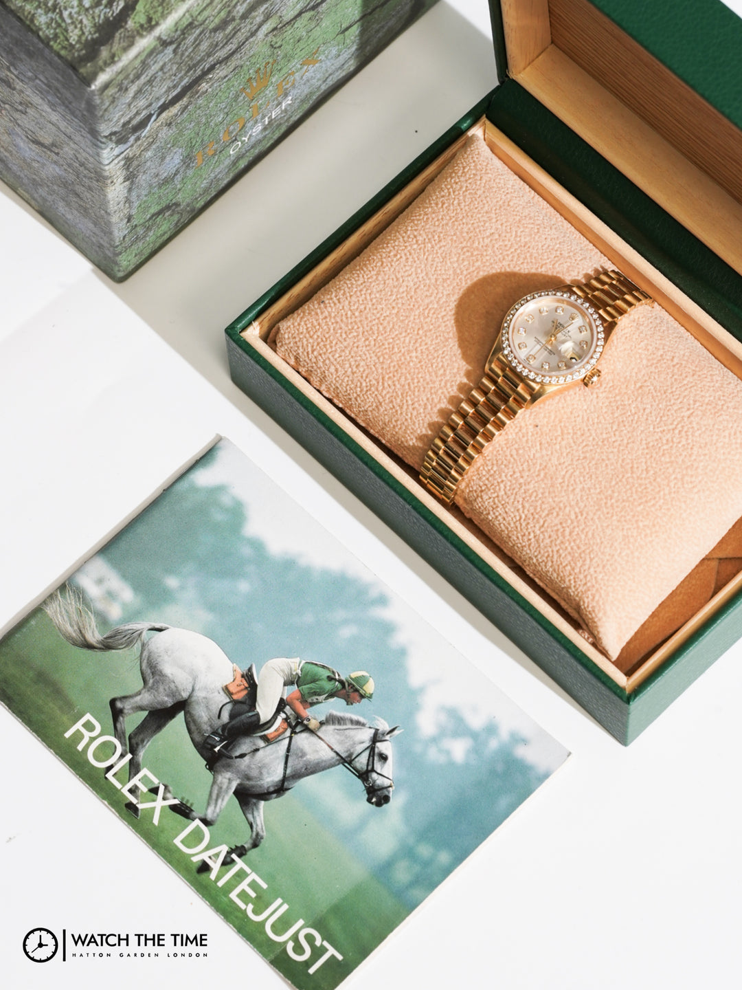 Rolex Datejust 69138 Silver Diamond RBR