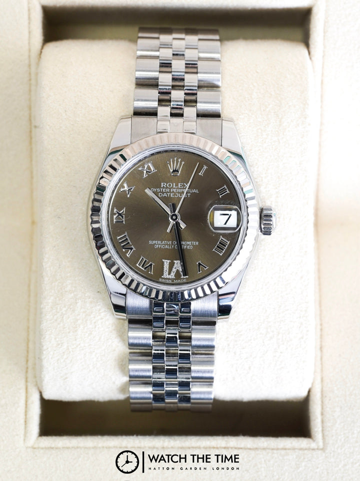 Rolex Datejust 178274 Diamond Olive Green - 2017