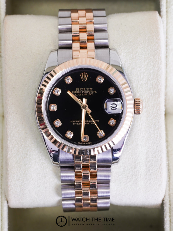 Rolex Datejust 178273 Black Diamond 31 - 2006