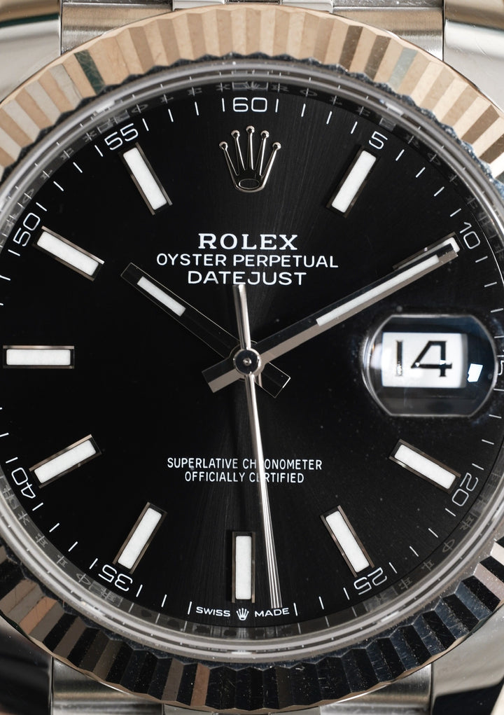 Rolex Datejust 41 Black Stainless Steel 41 mm - 126334 - 2024