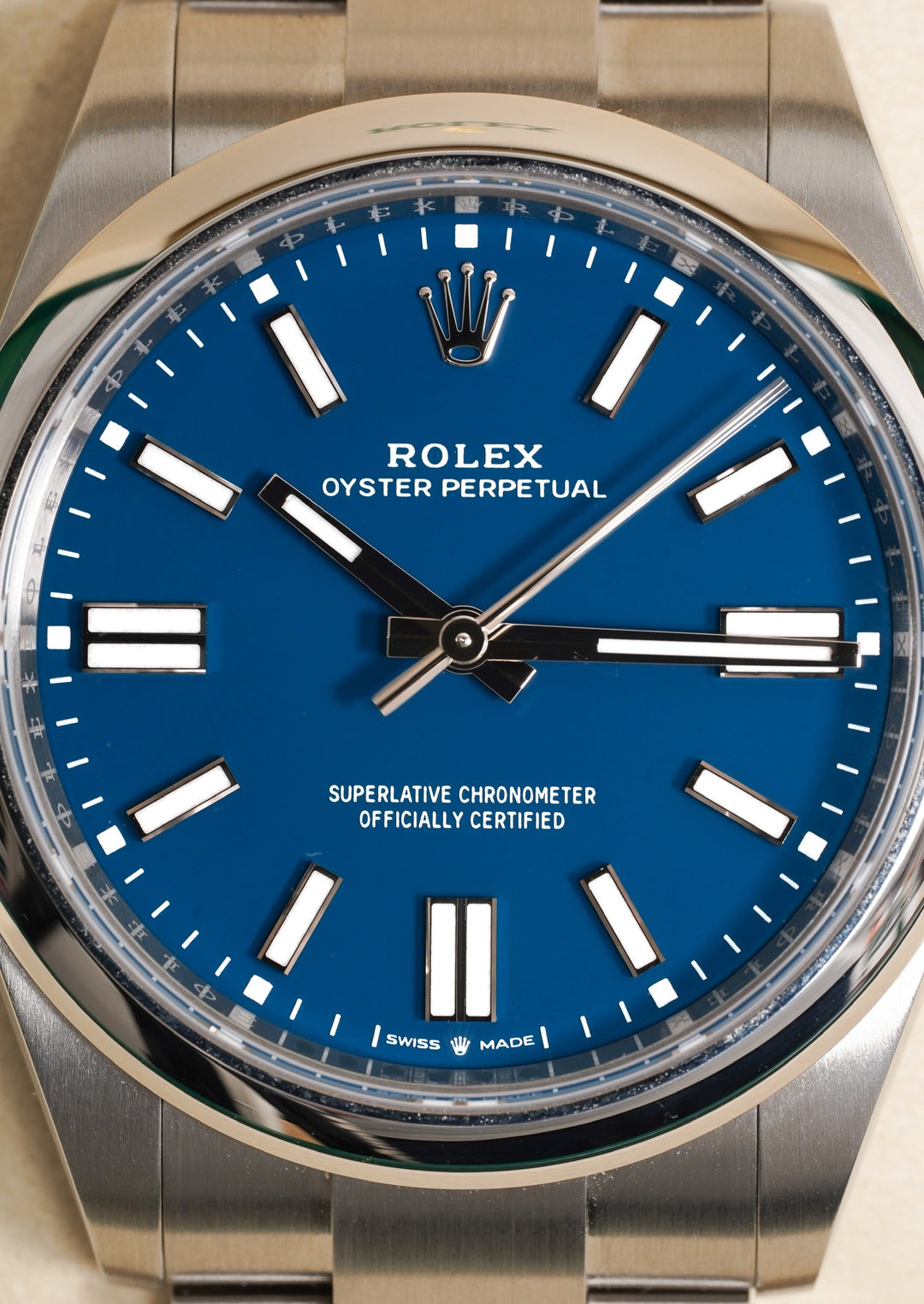 Rolex Oyster Perpetual Blue Stainless Steel 41 mm - 134300 - 2025