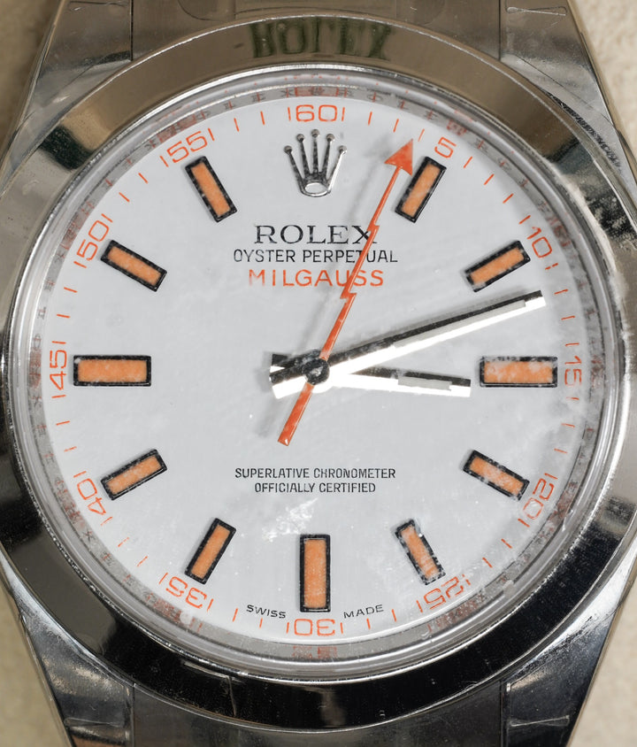 Rolex Milgauss 116400 White Dial 40 - 2021