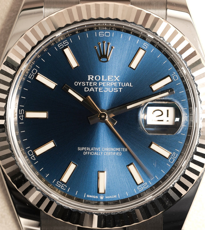 Rolex Datejust 41 Blue Stainless Steel 41 mm - 126334 - 2025