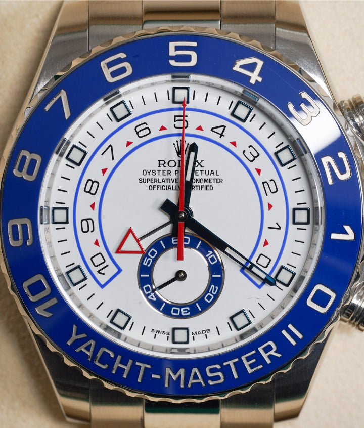 Rolex Yacht-Master II White Stainless Steel 44mm - 116680 - 2013