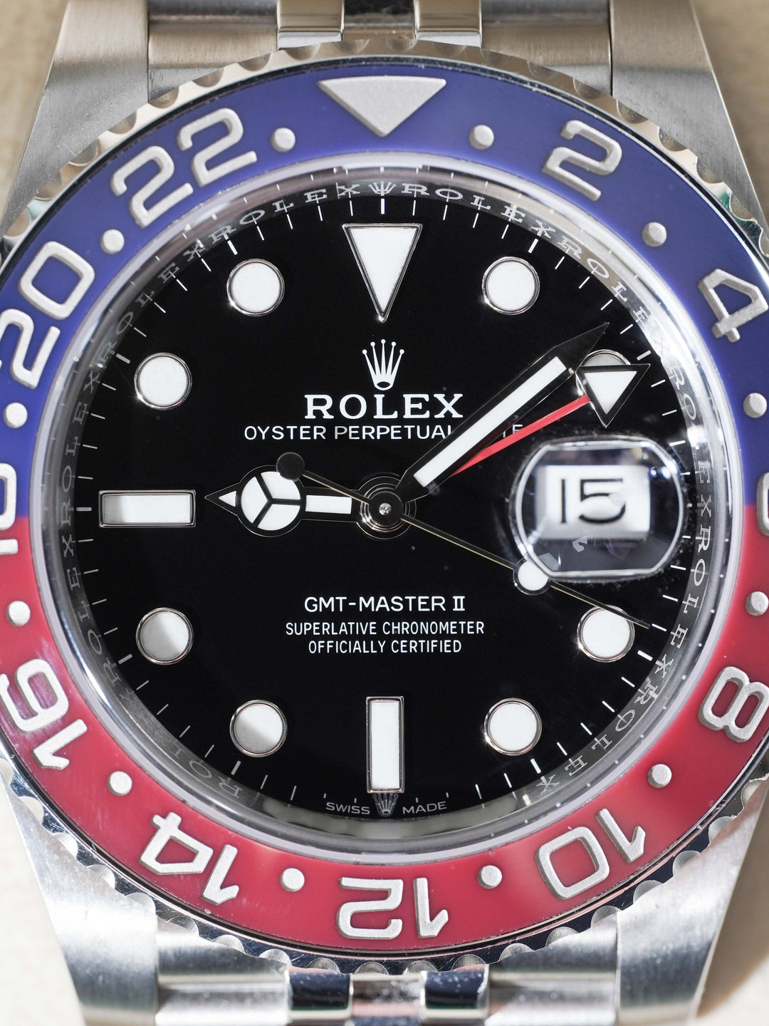 Rolex GMT-Master II 126710BLRO - 2018