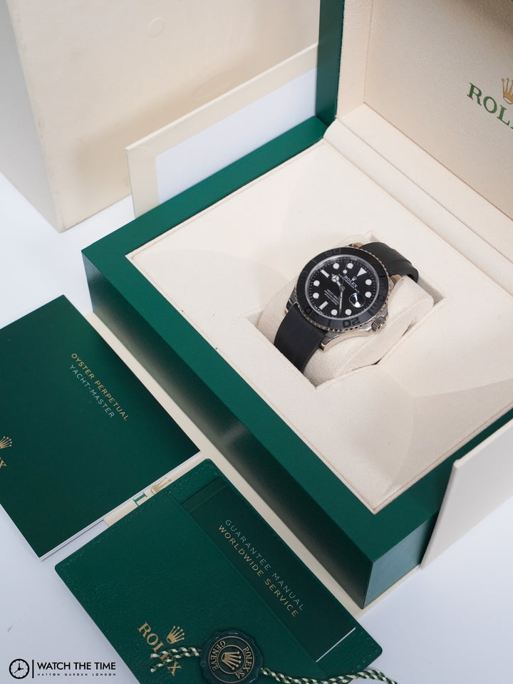 Rolex Yacht-Master Black Oyster-Flex White Gold 42mm - 226659 - 2024