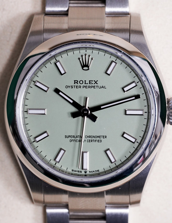 Rolex Oyster Perpetual Pistachio Stainless Steel 31 mm - 277200 - 2025