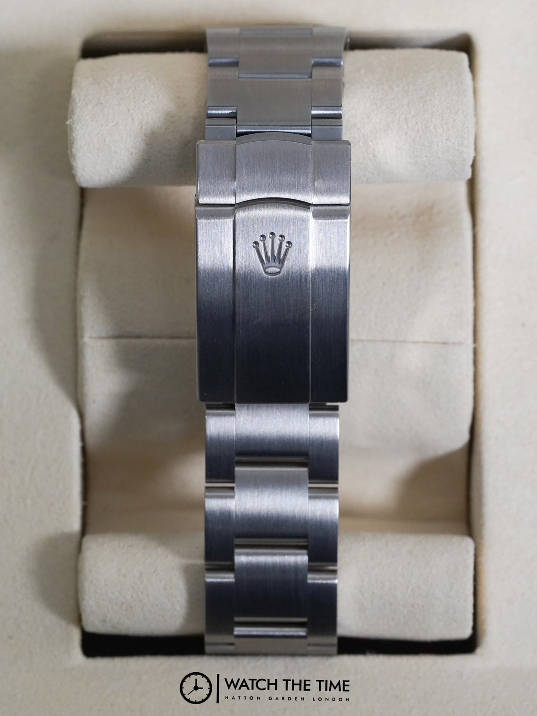 Rolex Oyster Perpetual Beige Stainless Steel 41 mm - 124300 - 2025