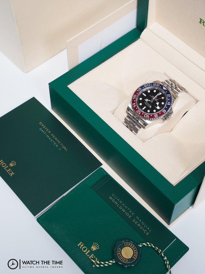 Rolex GMT II "PEPSI" Stainless Steel 40 mm - 126710BLRO - 2018