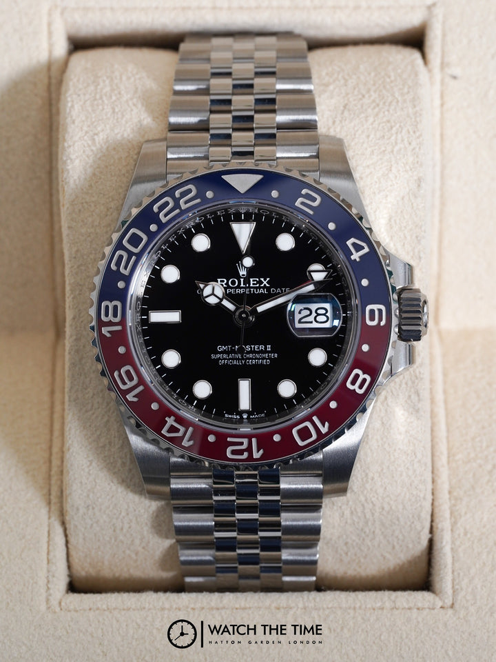 Rolex GMT II "PEPSI" Stainless Steel 40 mm - 126710BLRO - 2018