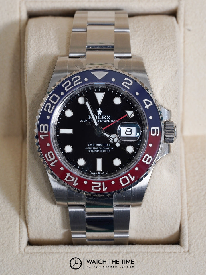 Rolex GMT II "PEPSI" Stainless Steel 40 mm - 126710BLRO - 2021