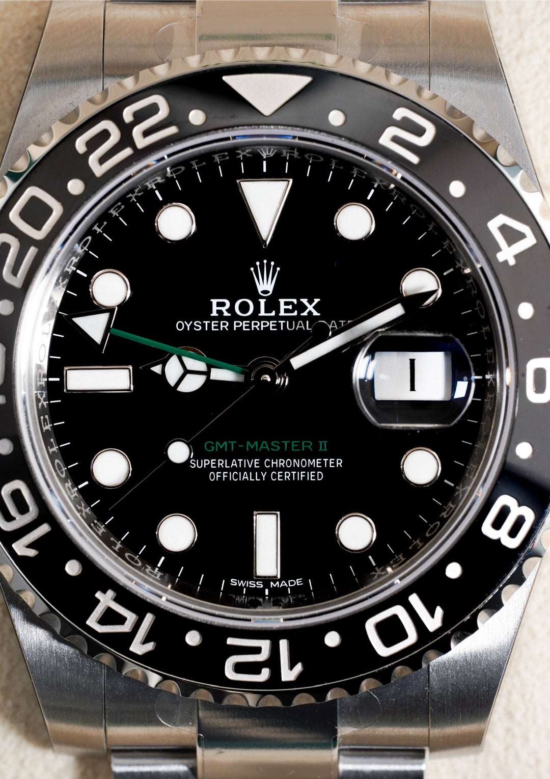 Rolex GMT II Stainless Steel 40 mm - 116710LN - 2015