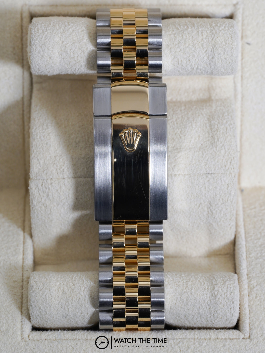 Rolex Datejust Champagne Palm RBR Stainless Steel Yellow Gold 36 mm - 126283RBR - 2023