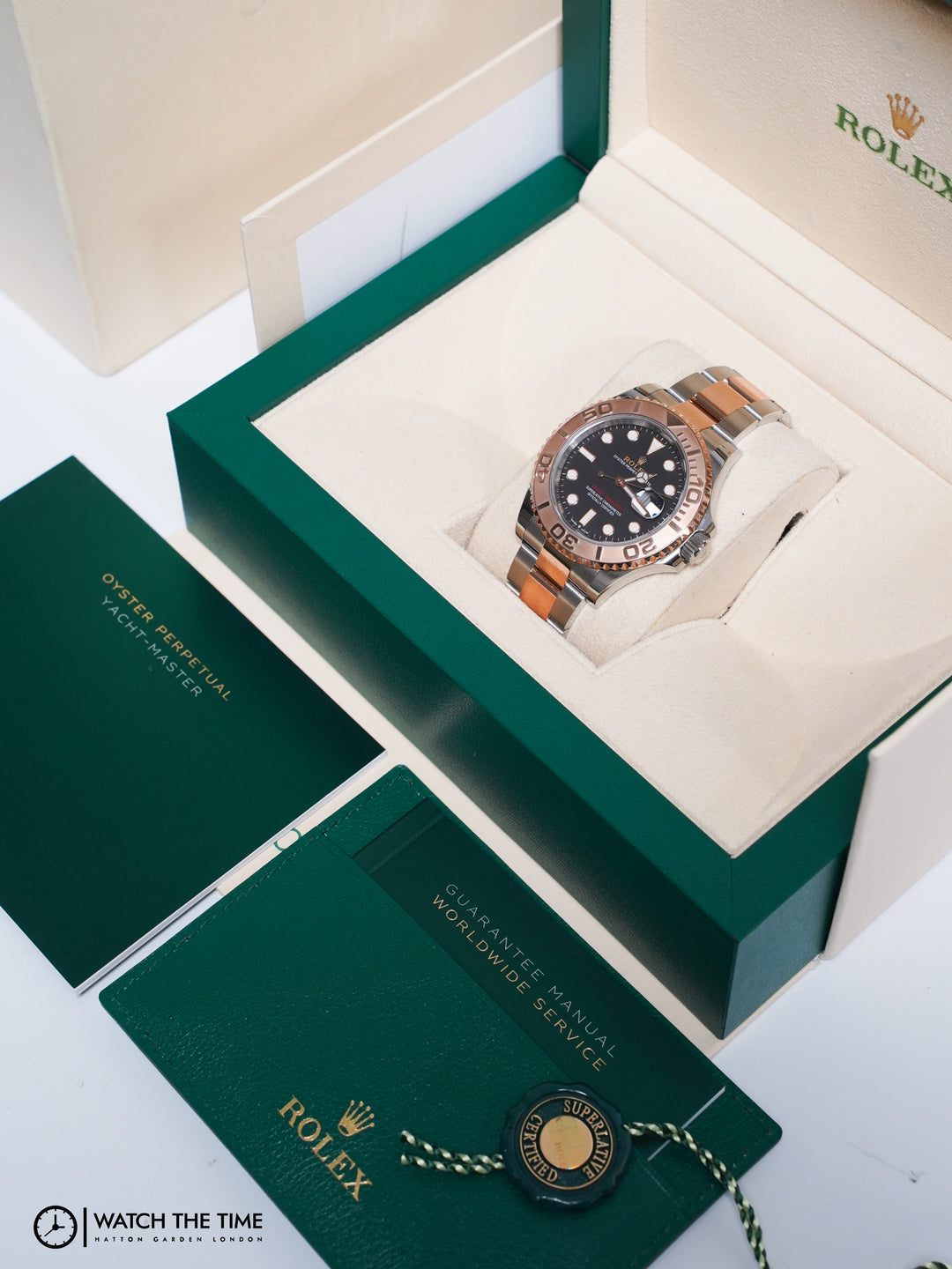 Rolex Yacht-Master Charcoal Stainless Steel Rose Gold 40mm - 126621 - 2020