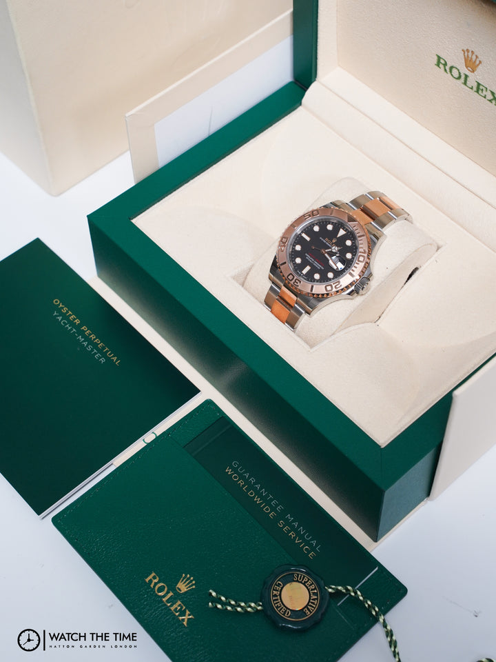 Rolex Yacht-Master Charcoal Stainless Steel Rose Gold 40mm - 126621 - 2020