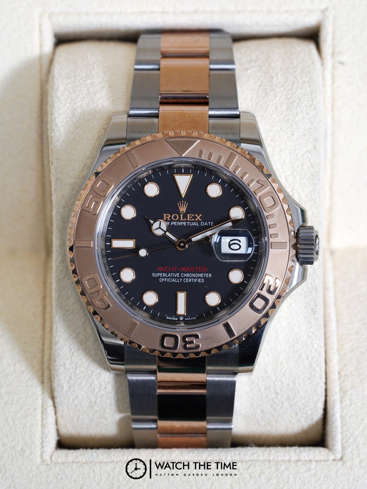 Rolex Yacht-Master Charcoal Stainless Steel Rose Gold 40mm - 126621 - 2020