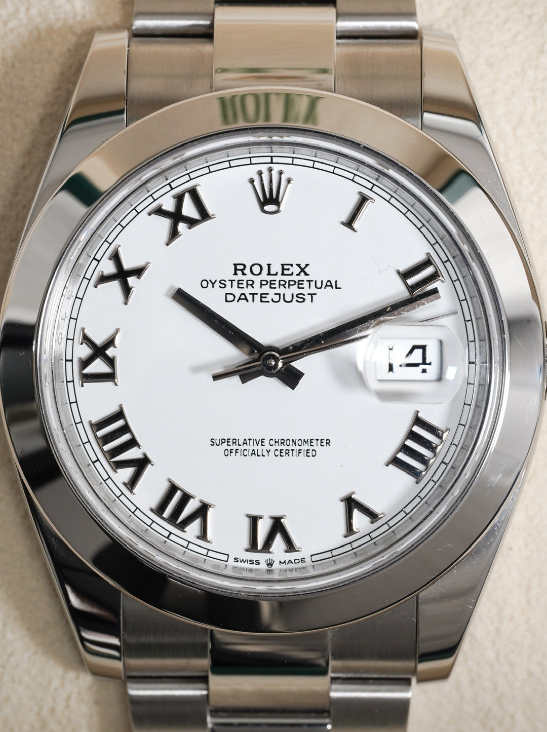 Rolex Datejust 41 White Stainless Steel 41 mm - 126300 - 2022