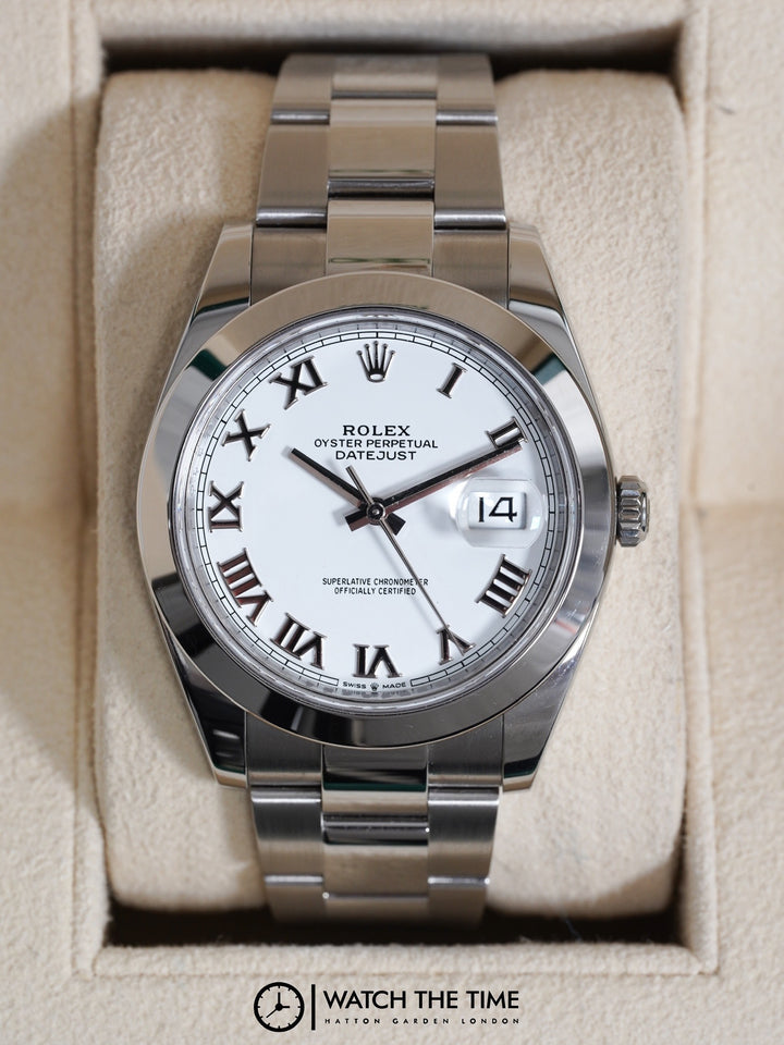 Rolex Datejust 41 White Stainless Steel 41 mm - 126300 - 2022