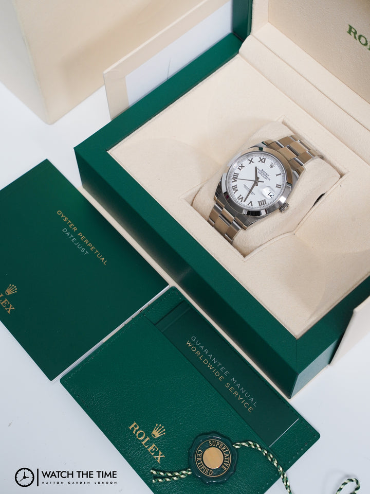 Rolex Datejust 41 White Stainless Steel 41 mm - 126300 - 2022