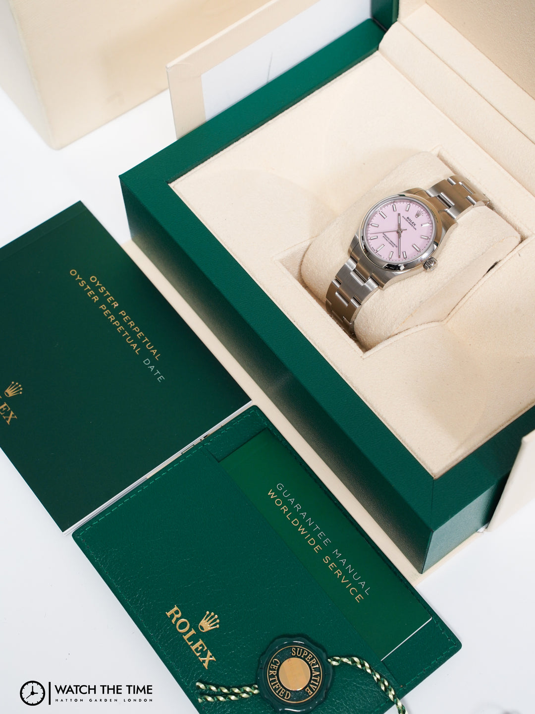 Rolex Oyster Perpetual Pink Stainless Steel 31 mm - 277200 - 2025