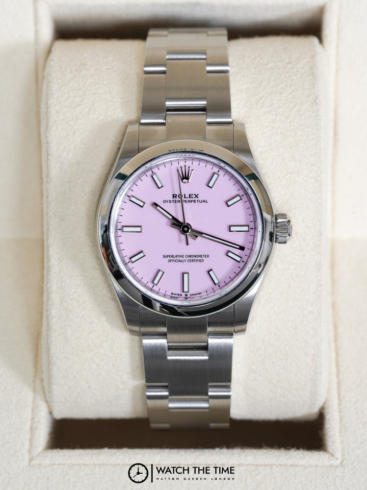 Rolex Oyster Perpetual Pink Stainless Steel 31 mm - 277200 - 2025