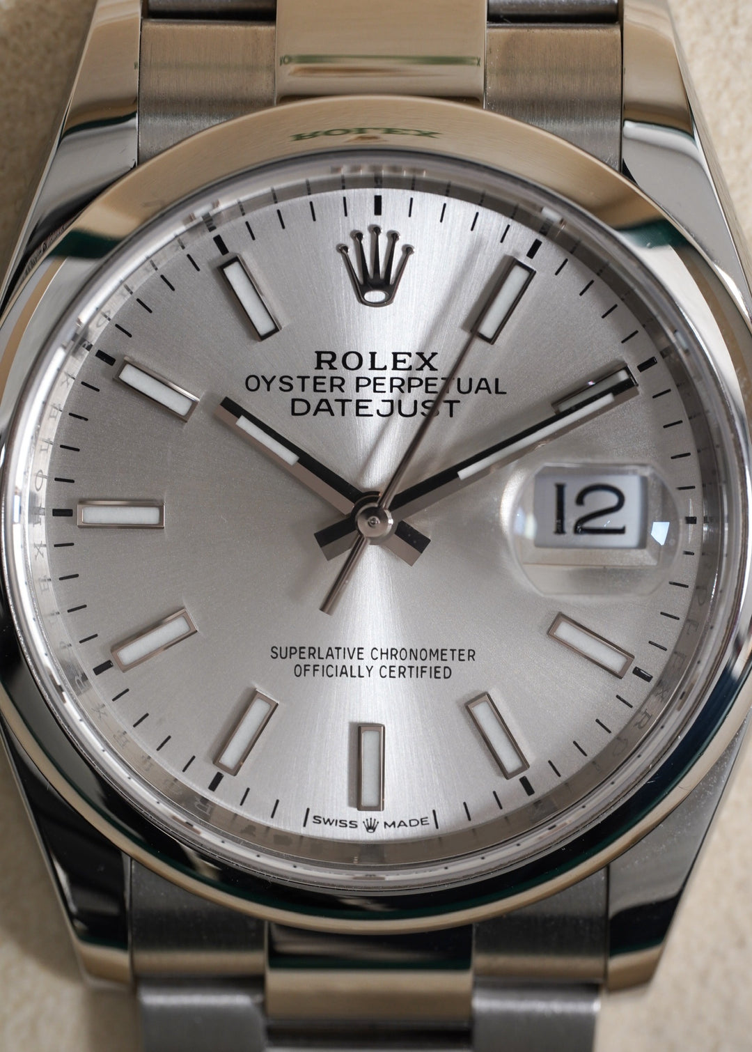 Rolex Datejust 36 Silver Stainless Steel 36 mm - 126200 - 2022