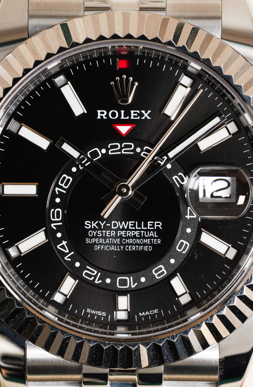 Rolex SkyDweller Black Stainless Steel 42 mm - 326934 - 2023