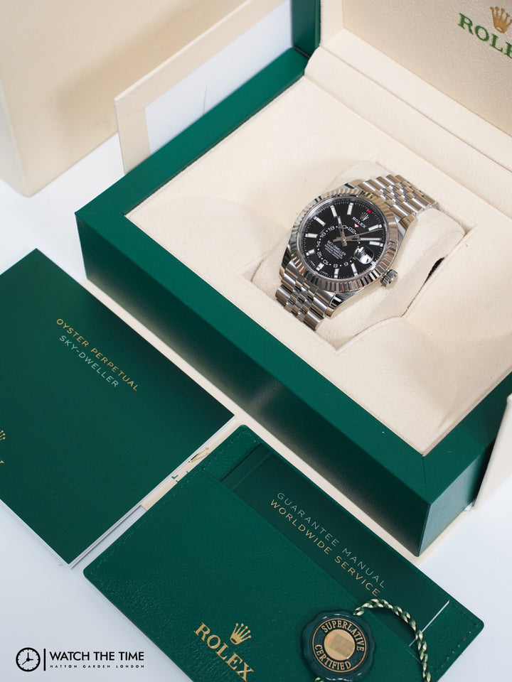 Rolex SkyDweller Black Stainless Steel 42 mm - 326934 - 2023