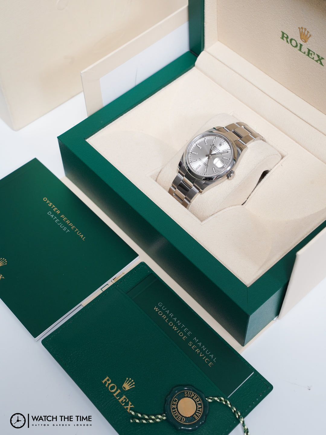 Rolex Datejust 36 Silver Stainless Steel 36 mm - 126200 - 2022