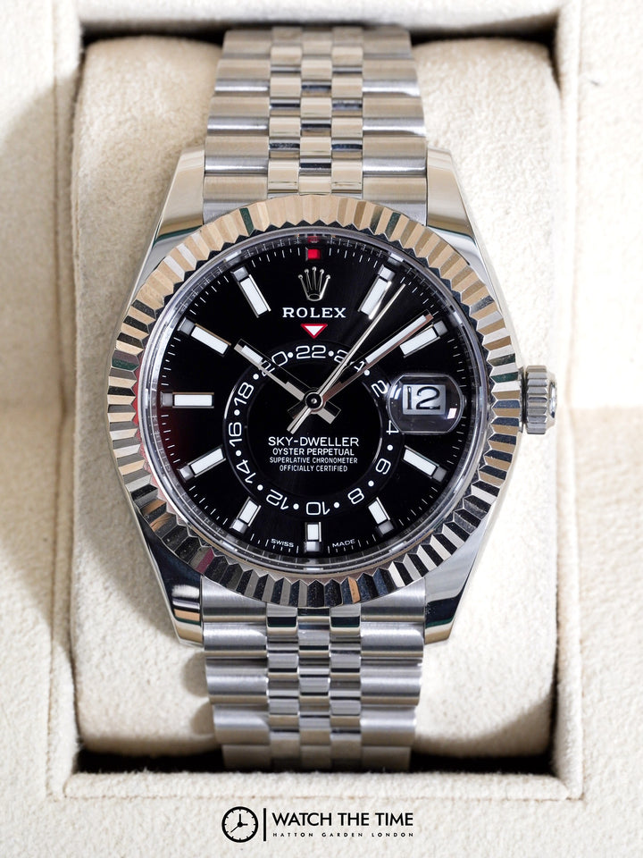Rolex SkyDweller Black Stainless Steel 42 mm - 326934 - 2023