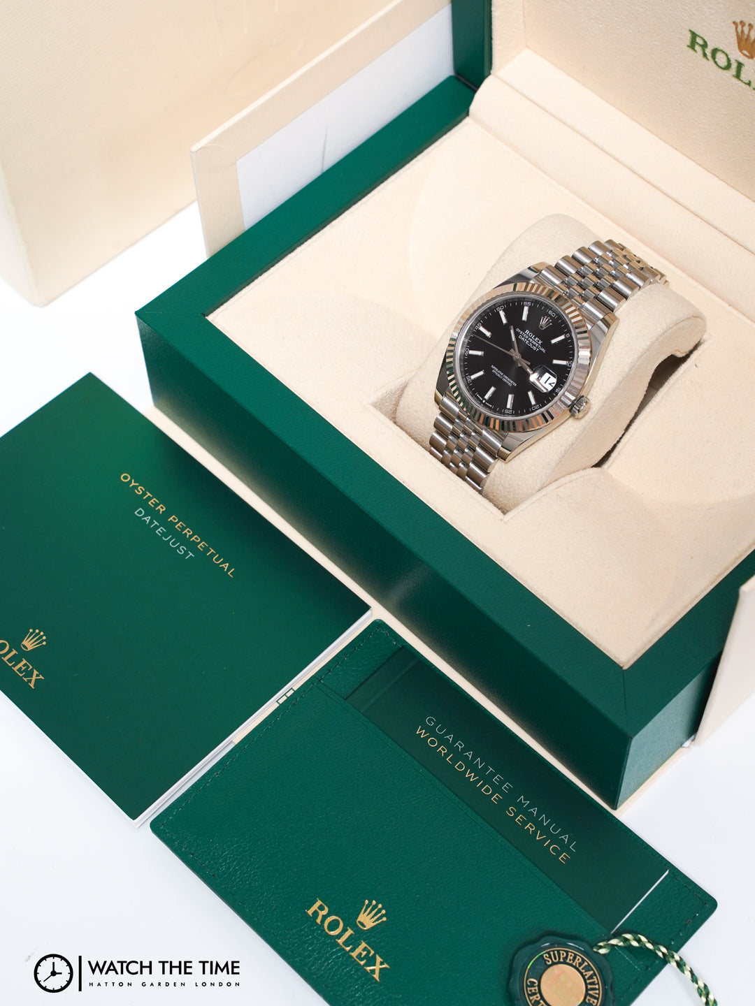 Rolex Datejust 41 Black Stainless Steel 41 mm - 126334 - 2024