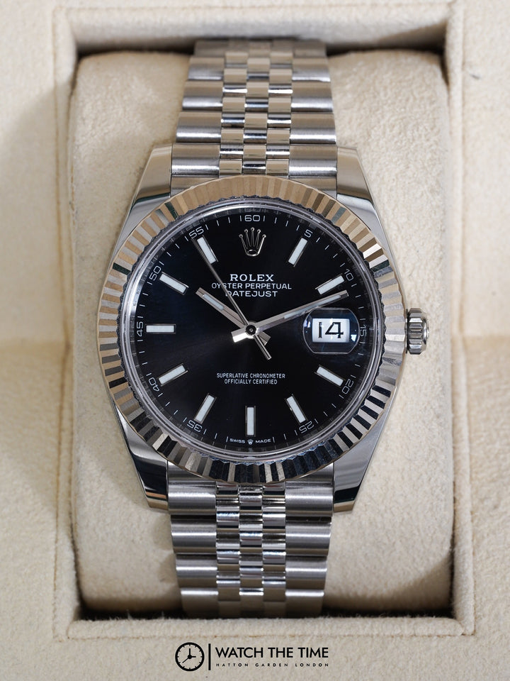 Rolex Datejust 41 Black Stainless Steel 41 mm - 126334 - 2024