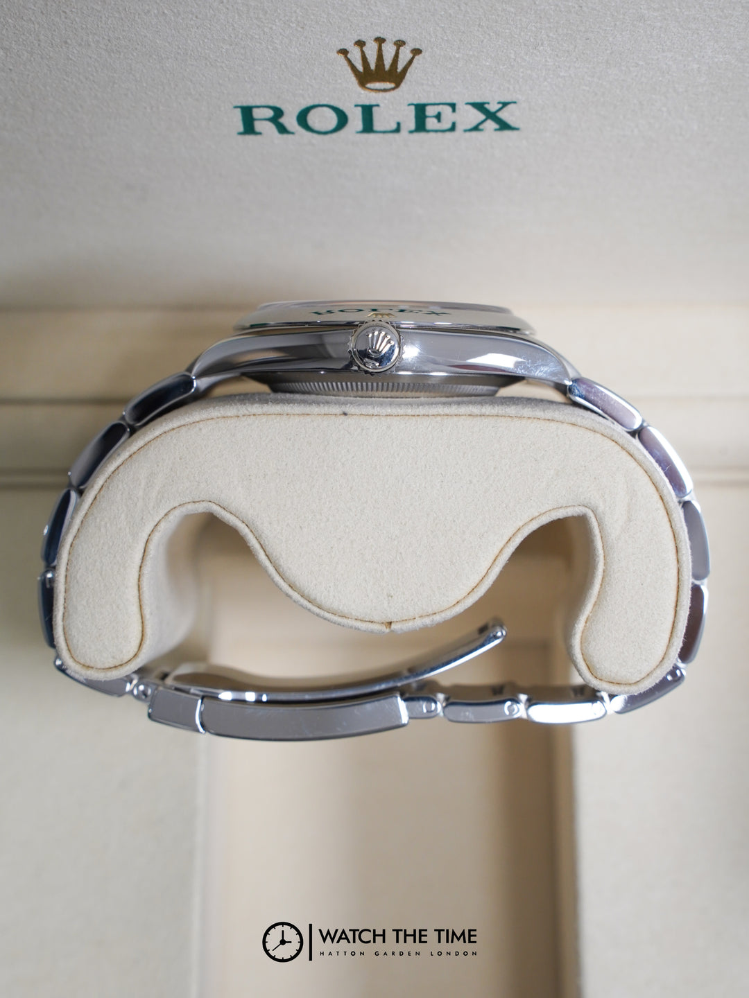 Rolex Oyster Perpetual Red Stainless Steel 41 mm - 124300 - 2021