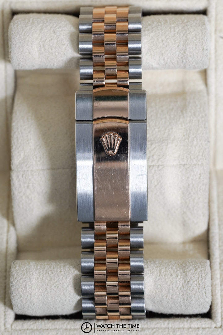 Rolex Datejust 41 Chocolate Diamond Stainless Steel Rose Gold 41 mm - 126331 - 2022