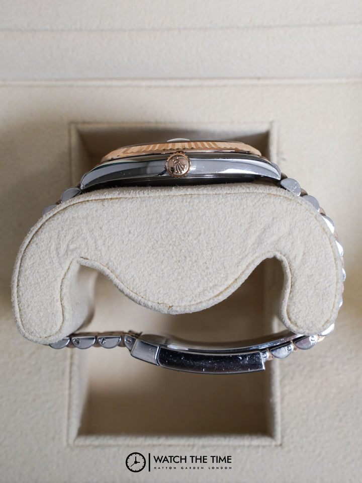 Rolex Datejust 126331 Chocolate Diamond Dial Rose Gold & Steel 41mm - 2022