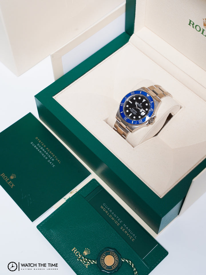 Rolex Submariner "BLUEBERRY" White Gold 41 mm - 126619LB - 2021